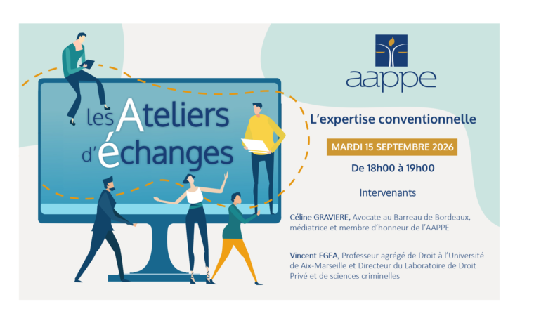 Atelier d&rsquo;échanges du 15 septembre 20226 : l&rsquo;expertise conventionnelle